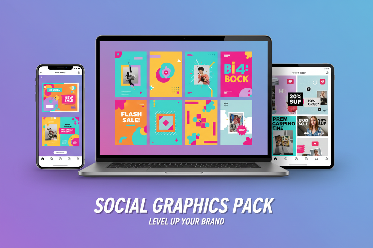 Social Media Graphics Packs
